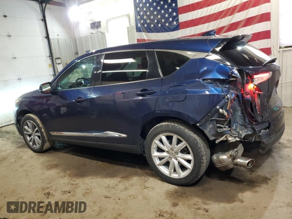 2019 Acura RDX with VIN 5J8TC2H30KL040662, listed as a Copart auction lot 49136725 with 216,923 mi miles and Salvage title. Bid and sale history available at DreamBid. Image 2.