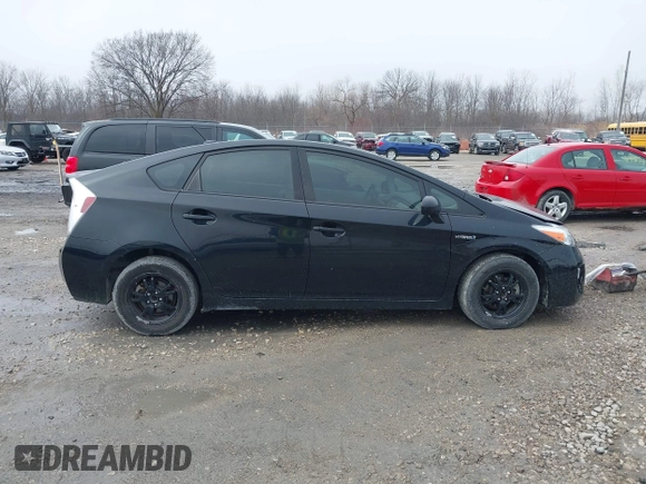 2013 Toyota Prius One with VIN JTDKN3DU5D1690885, listed as a IAAI auction lot 41897813 with 279,984 mi miles. Bid and sale history available at carsss.com. Image 13.