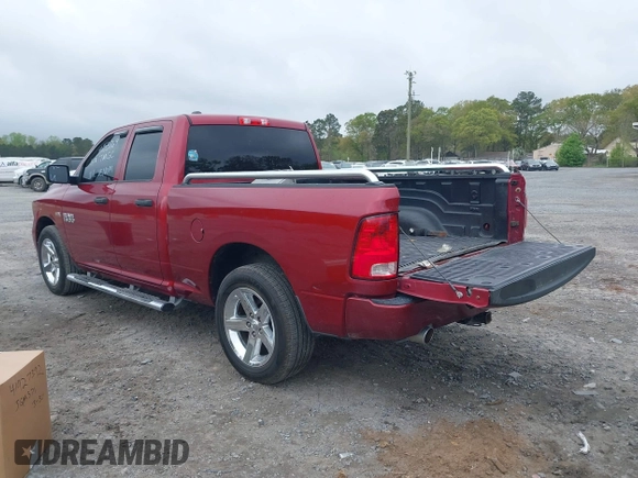 2014 Ram 1500 Express with VIN 1C6RR6FT2ES153869, listed as a IAAI auction lot 41927392 with 161,176 mi miles and . Bid and sale history available at DreamBid. Image 3.