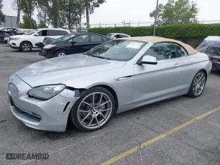 2012 BMW 6 Series 650i with VIN WBALZ3C53CDL72101, listed as a IAAI auction lot 42024630 with 35,046 mi miles. Bid and sale history available at carsss.com. Image 17.