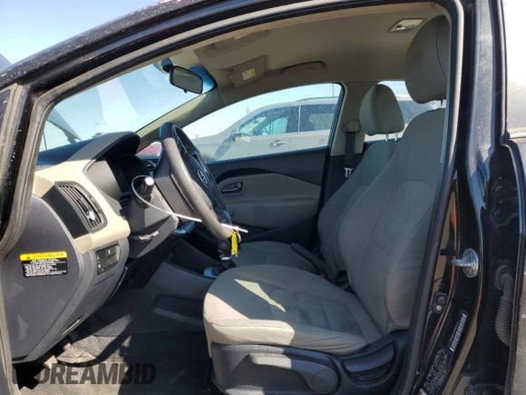 2015 Kia Rio LX with VIN KNADM4A37F6497167, listed as a Copart auction lot 49968245 with 98,517 mi miles and Salvage Title. Bid and sale history available at carsss.com. Image 7.