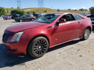 2012 Cadillac CTS Coupe Performance with VIN 1G6DM1E39C0144264, listed as a Copart auction lot 72992684 with 0 mi miles and Clean Title. Bid and sale history available at carsss.com. Image 1.