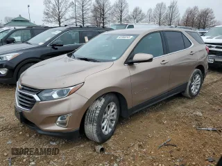 2018 Chevrolet Equinox LT z VIN 2GNAXJEV4J6238606, wystawiony jako Copart lot #82956243 z przebiegiem 64 162 mil mil oraz Szkoda całkowita • Salvage title. Historia ofert i sprzedaży dostępna na DreamBid. Obrazek 1.