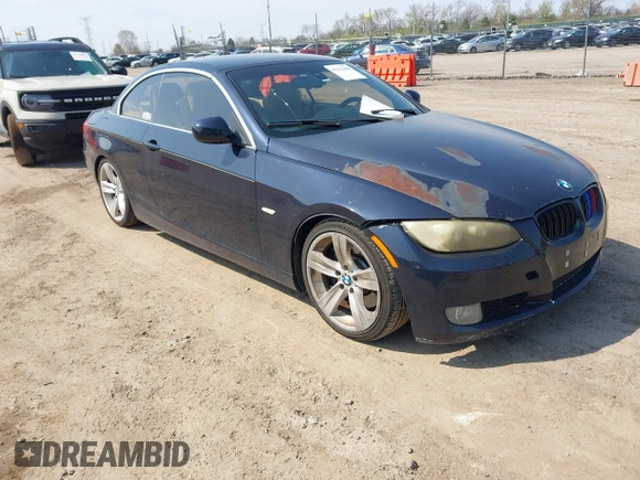 2010 BMW 3 Series 335i with VIN WBAWL7C59AP475993, listed as a IAAI auction lot 42112968 with 101,373 mi miles. Bid and sale history available at carsss.com. Image 1.