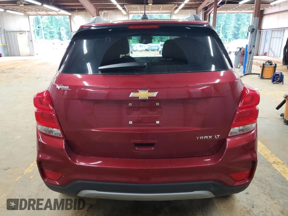 2020 Chevrolet Trax LT with VIN 3GNCJLSB0LL253585, listed as a Copart auction lot 59113145 with 26,356 mi miles and Salvage title. Bid and sale history available at DreamBid. Image 6.