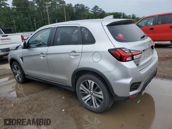 2021 Mitsubishi Outlander SE with VIN JA4APVAU3MU025935, listed as a Copart auction lot 57871655 with 63,451 mi miles and Salvage title. Bid and sale history available at DreamBid. Image 2.