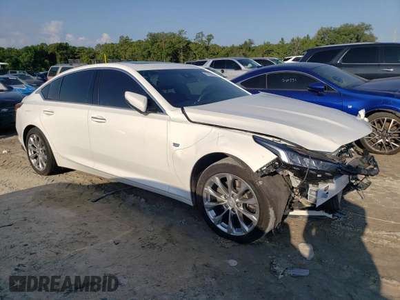 2021 Cadillac CT5 Premium Luxury с VIN 1G6DN5RK5M0145306, выставлен на аукционе Copart как лот 61856355 с пробегом 61 007 миль миль и Списание • Salvage title. История ставок и продаж доступна на DreamBid. Изображение 4.