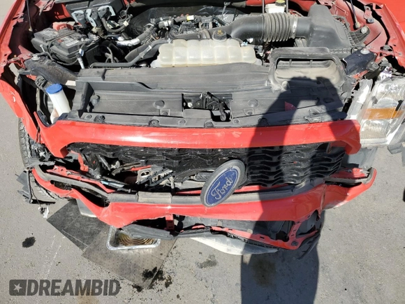2021 Ford F-150 XL with VIN 1FTEX1CP8MKD04669, listed as a Copart auction lot 49723175 with 81,463 mi miles and Salvage title. Bid and sale history available at DreamBid. Image 11.