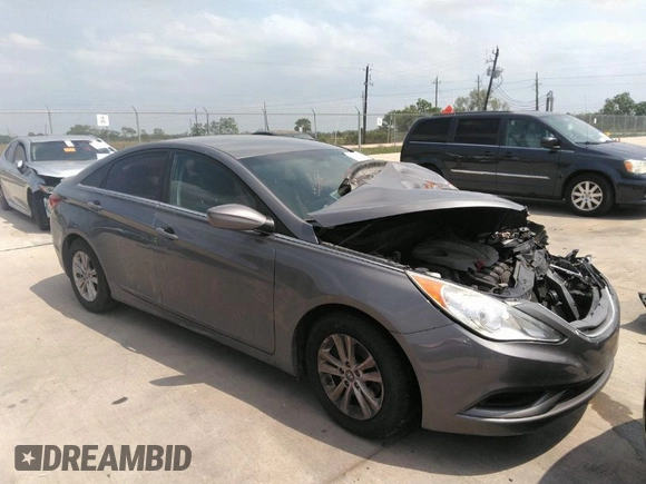 2012 Hyundai Sonata GLS PZEV with VIN 5NPEB4AC0CH377340, listed as a IAAI auction lot 36545311 with Not Provided miles. Bid and sale history available at carsss.com. Image 1.