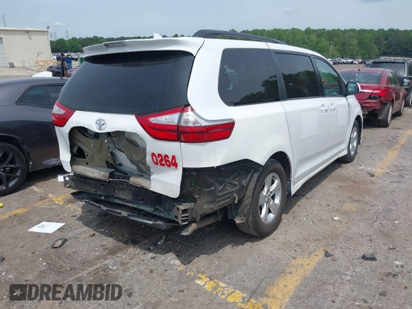 2018 Toyota Sienna LE Auto Access Seat with VIN 5TDKZ3DC6JS909072, listed as a IAAI auction lot 42228691 with 253,295 mi miles and . Bid and sale history available at DreamBid. Image 4.
