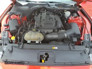 2015 Ford Mustang EcoBoost with VIN 1FA6P8TH7F5376556, listed as a Copart auction lot 59798195 with 91,649 mi miles and Salvage title. Bid and sale history available at DreamBid. Image 11.