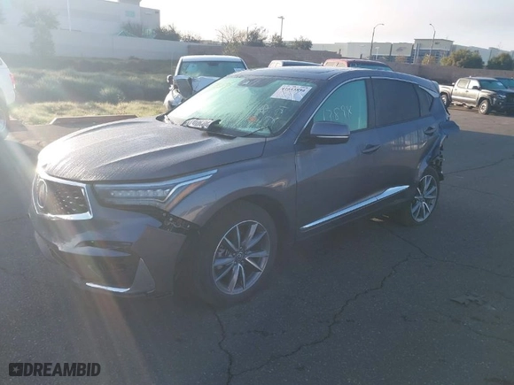 2021 Acura RDX w/Technology Package with VIN 5J8TC1H56ML000939, listed as a IAAI auction lot 41613894 with 35,057 mi miles. Bid and sale history available at carsss.com. Image 2.