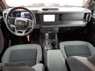 2022 Ford Bronco with VIN 1FMEE5BPXNLB09730, listed as a Copart auction lot 82258344 with 36,738 mi miles and Salvage Title. Bid and sale history available at DreamBid. Image 8.
