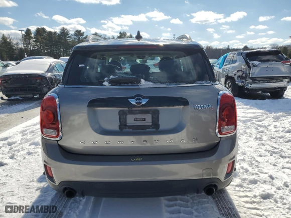 2017 MINI Countryman Cooper S with VIN WMZYT5C3XH3B67492, listed as a Copart auction lot 44361175 with 85,481 mi miles and Salvage Title. Bid and sale history available at carsss.com. Image 6.