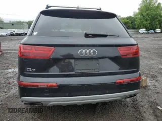 2019 Audi Q7 Premium with VIN WA1AHAF75KD024615, listed as a Copart auction lot 61334565 with 56,833 mi miles and Salvage title. Bid and sale history available at DreamBid. Image 6.