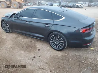 2019 Audi A5 Sportback Premium Plus with VIN WAUBNCF51KA044484, listed as a Copart auction lot 81545513 with 52,655 mi miles. Bid and sale history available at carsss.com. Image 2.