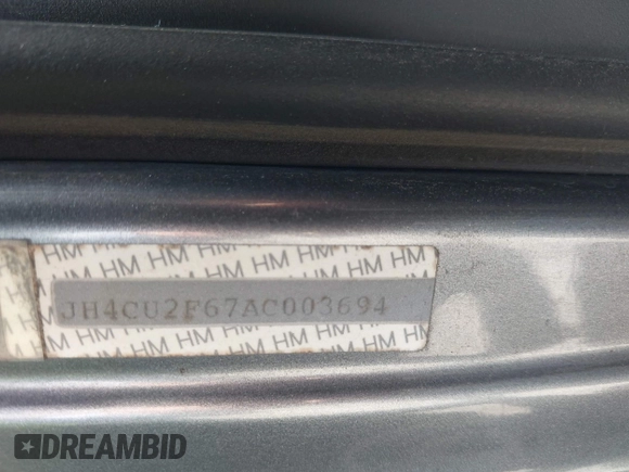 2010 Acura TSX z VIN JH4CU2F67AC003694, wystawiony jako IAAI lot #42171441 z przebiegiem 143 883 mil mil oraz . Historia ofert i sprzedaży dostępna na DreamBid. Obrazek 9.