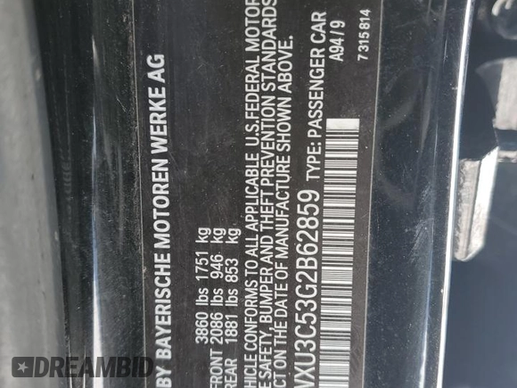 2016 MINI Hardtop 4 Door S with VIN WMWXU3C53G2B62859, listed as a Copart auction lot 43968975 with 92,412 mi miles and Salvage title. Bid and sale history available at DreamBid. Image 12.