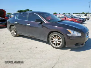 2014 Nissan Maxima S with VIN 1N4AA5AP5EC455058, listed as a Copart auction lot 61347735 with 192,500 mi miles and Clean title. Bid and sale history available at DreamBid. Image 4.