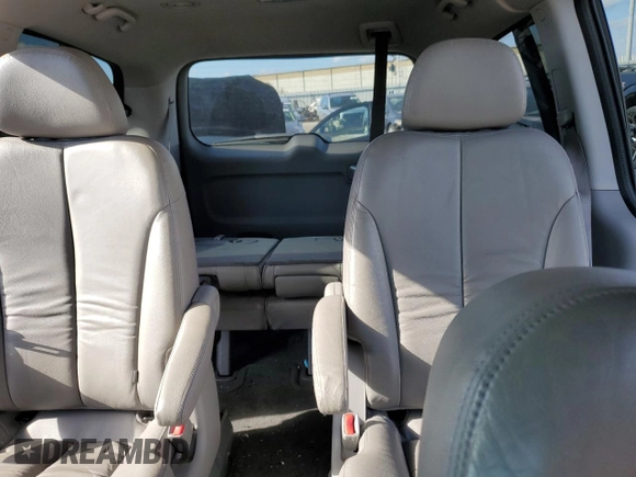 2011 Kia Sedona EX with VIN KNDMH4C72B6374068, listed as a Copart auction lot 79109454 with 104,860 mi miles and Salvage Title. Bid and sale history available at carsss.com. Image 10.