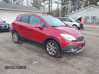 2014 Buick Encore Convenience with VIN KL4CJBSBXEB735336, listed as a IAAI auction lot 41457716 with 172,664 mi miles. Bid and sale history available at carsss.com. Image 1.