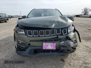2018 Jeep Compass Altitude with VIN 3C4NJDBBXJT177703, listed as a Copart auction lot 88460305 with 107,983 mi miles and Salvage Title. Bid and sale history available at carsss.com. Image 5.