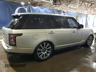 2015 Land Rover Range Rover Autobiography z VIN SALGV3TF7FA214173, wystawiony jako Copart lot #48770415 z przebiegiem 142 850 mil mil oraz Czysty tytuł • Clean title. Historia ofert i sprzedaży dostępna na DreamBid. Obrazek 3.