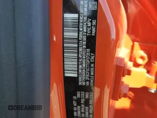 2016 FIAT 500X Trekking z VIN ZFBCFXCT7GP373518, wystawiony jako Copart lot #58245275 z przebiegiem 68 925 mil mil oraz Szkoda całkowita • Salvage title. Historia ofert i sprzedaży dostępna na DreamBid. Obrazek 14.