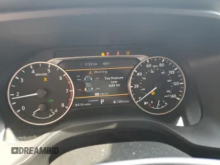 2025 Nissan Rogue SV with VIN 5N1BT3BA5SC813290, listed as a Copart auction lot 53841205 with 8,416 mi miles and Salvage Title. Bid and sale history available at DreamBid. Image 9.