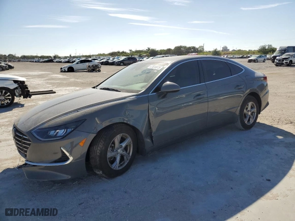 2020 Hyundai Sonata SE with VIN 5NPEG4JA8LH054766, listed as a Copart auction lot 47924975 with 35,338 mi miles and Non Repairable. Bid and sale history available at carsss.com. Image 1.