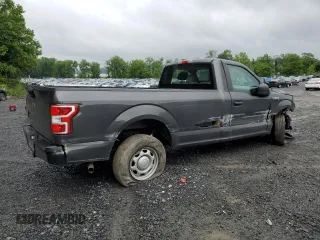 2019 Ford F-150 XL z VIN 1FTMF1CB6KKC82803, wystawiony jako Copart lot #60141195 z przebiegiem 92 414 mil mil oraz Szkoda całkowita • Salvage title. Historia ofert i sprzedaży dostępna na DreamBid. Obrazek 3.