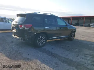 2015 Nissan Pathfinder Platinum with VIN 5N1AR2MM5FC647662, listed as a IAAI auction lot 41931427 with 97,930 mi miles. Bid and sale history available at carsss.com. Image 4.