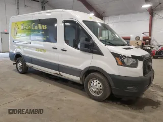 2022 Ford Transit Cargo with VIN 1FTBR2CG0NKA32901, listed as a Copart auction lot 63277404 with 29,146 mi miles and Salvage Title. Bid and sale history available at DreamBid. Image 4.
