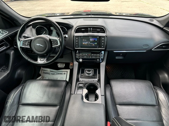 2017 Jaguar F-Pace 20d R-Sport with VIN SADCL2BN8HA088315, listed as a Copart auction lot 64496455 with 77,319 mi miles and Clean title. Bid and sale history available at DreamBid. Image 9.