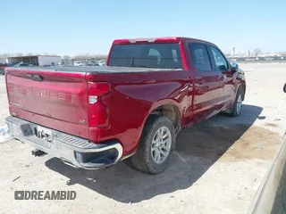 2021 Chevrolet Silverado 1500 LT with VIN 3GCUYDED1MG417061, listed as a IAAI auction lot 41857543 with 87,450 mi miles and . Bid and sale history available at DreamBid. Image 4.
