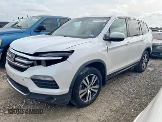 2018 Honda Pilot EX-L with VIN 5FNYF5H53JB008515, listed as a Copart auction lot 64125425 with 77,221 mi miles and Salvage title. Bid and sale history available at DreamBid. Image 1.