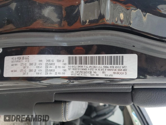2016 Jeep Cherokee Sport с VIN 1C4PJMAS1GW314198, выставлен на аукционе Copart как лот 89400315 с пробегом 76 506 миль миль и Списание • Salvage title. История ставок и продаж доступна на DreamBid. Изображение 15.