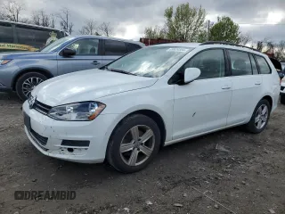 2015 Volkswagen Golf SportWagen TDI SE with VIN 3VWCA7AU2FM507490, listed as a Copart auction lot 49929304 with 164,452 mi miles. Bid and sale history available at carsss.com. Image 1.