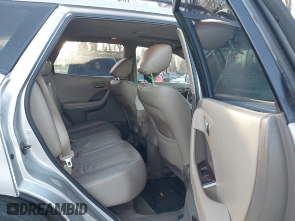 2006 Nissan Murano SL with VIN JN8AZ08W06W528134, listed as a IAAI auction lot 41826906 with 236,041 mi miles and . Bid and sale history available at DreamBid. Image 8.
