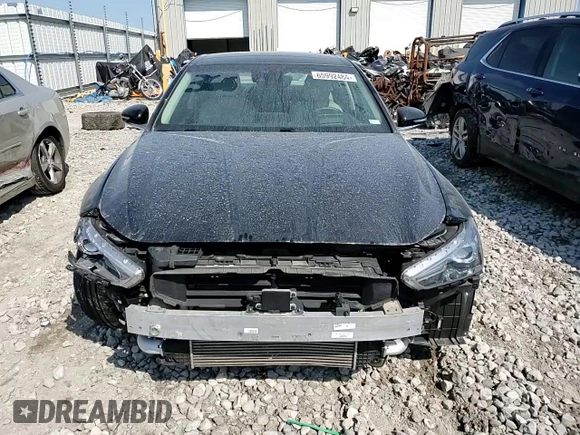 2021 Genesis G70 2.0T with VIN KMTG44LA7MU075423, listed as a Copart auction lot 65992484 with 33,467 mi miles and Salvage title. Bid and sale history available at DreamBid. Image 11.