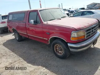 1995 Ford F-150 with VIN 1FTEF15N2SLB94899, listed as a IAAI auction lot 42040529 with 138,657 mi miles. Bid and sale history available at carsss.com. Image 1.