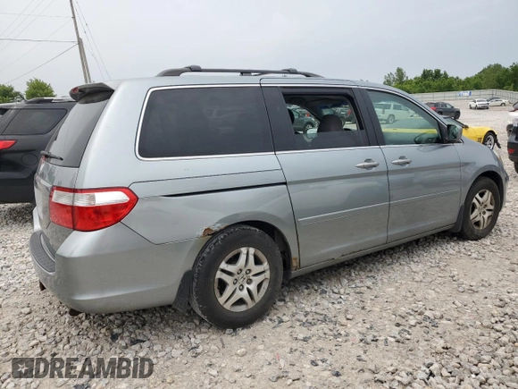 2007 Honda Odyssey EX with VIN 5FNRL38477B056584, listed as a Copart auction lot 60534205 with Not provided miles and Clean title. Bid and sale history available at DreamBid. Image 3.