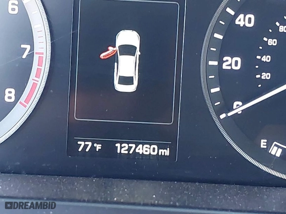2016 Hyundai Sonata 2.4L Sport with VIN 5NPE34AF8GH407309, listed as a IAAI auction lot 41711709 with 127,460 mi miles. Bid and sale history available at carsss.com. Image 15.