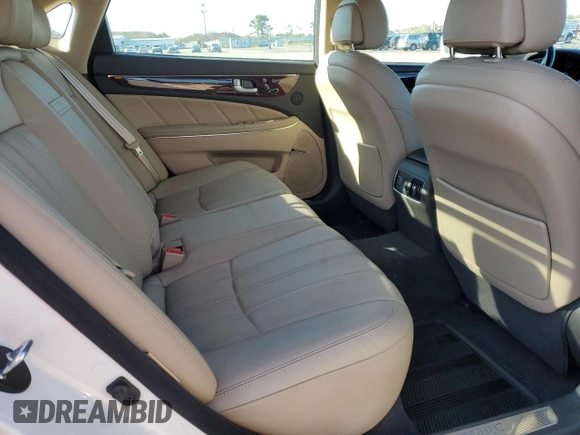 2013 Hyundai Equus Signature with VIN KMHGH4JH2DU071858, listed as a Copart auction lot 52321715 with 46,853 mi miles and Clean Title. Bid and sale history available at DreamBid. Image 10.