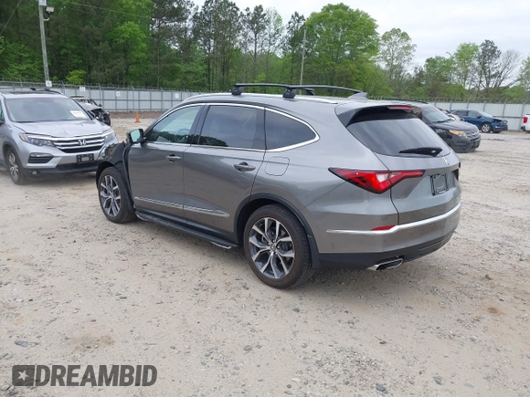 2023 Acura MDX Technology with VIN 5J8YE1H46PL039316, listed as a IAAI auction lot 42031513 with 20,743 mi miles and . Bid and sale history available at DreamBid. Image 3.