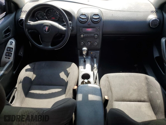 2006 Pontiac G6 with VIN 1G2ZF55B964278396, listed as a Copart auction lot 52425535 with 161,981 mi miles and Salvage title. Bid and sale history available at DreamBid. Image 8.