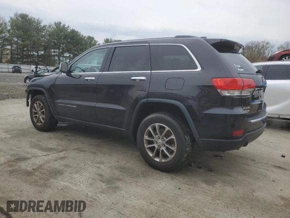 2014 Jeep Grand Cherokee Limited with VIN 1C4RJFBG5EC413782, listed as a Copart auction lot 53031335 with 129,725 mi miles and Salvage Title. Bid and sale history available at carsss.com. Image 2.