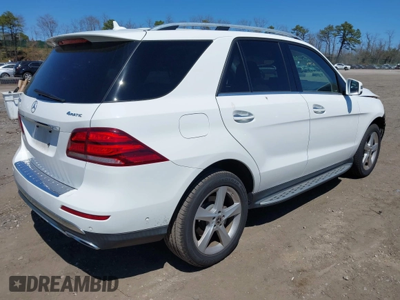 2018 Mercedes-Benz GLE 350 with VIN 4JGDA5HB1JB042700, listed as a IAAI auction lot 42052645 with 77,740 mi miles and . Bid and sale history available at DreamBid. Image 4.
