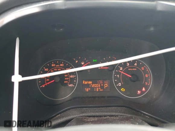 2019 Ram ProMaster City Cargo Tradesman with VIN ZFBHRFAB7K6M88720, listed as a Copart auction lot 50134714 with 172,003 mi miles and . Bid and sale history available at DreamBid. Image 9.