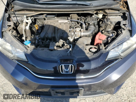 2017 Honda Fit EX-L with VIN JHMGK5H83HS008303, listed as a Copart auction lot 60751815 with 58,700 mi miles and Salvage title. Bid and sale history available at DreamBid. Image 11.